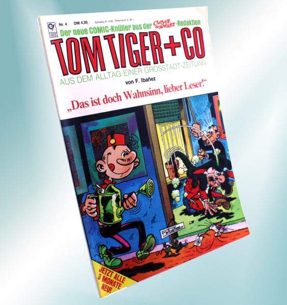 TOM TIGER + CO Comic-Album (Softcover) Nr. 4 von Condor